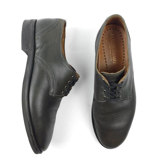 ALLEN EDMONDS Nomad Plain-toe Derby Dress Shoes Gray Old Money Quiet Luxury 9 main image 2